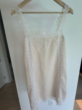 BNWT J Crew Linen Dress size 8 video included